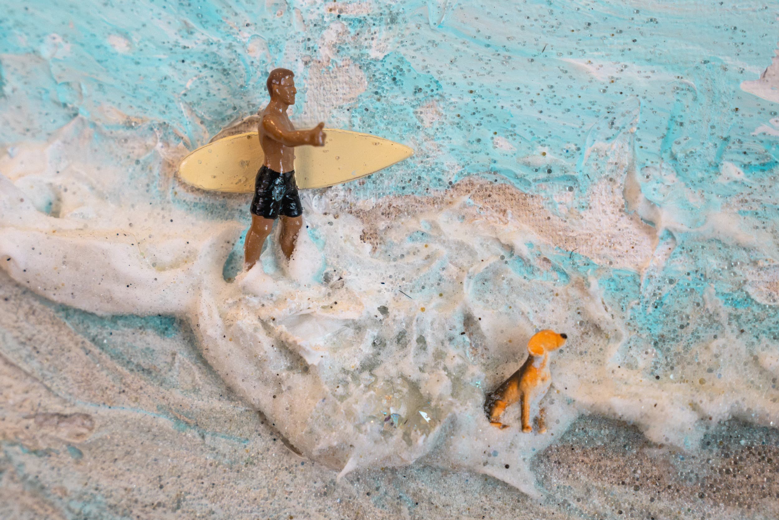 Beach mini human — texture detail