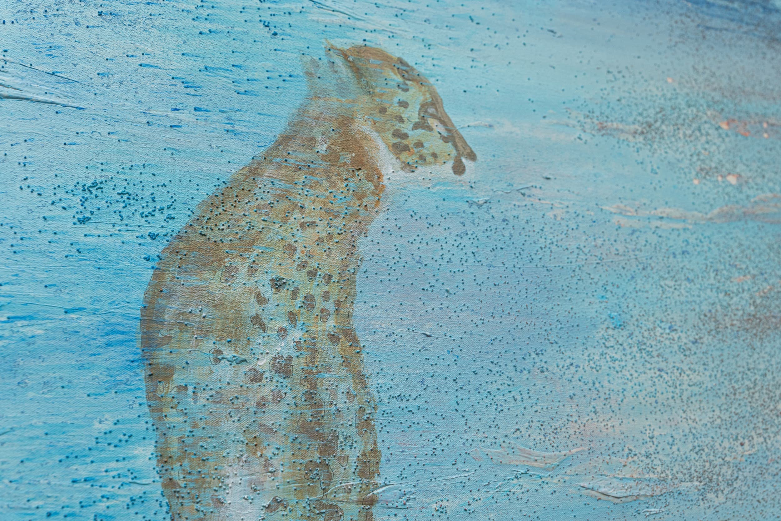Blue Tiguer — texture detail
