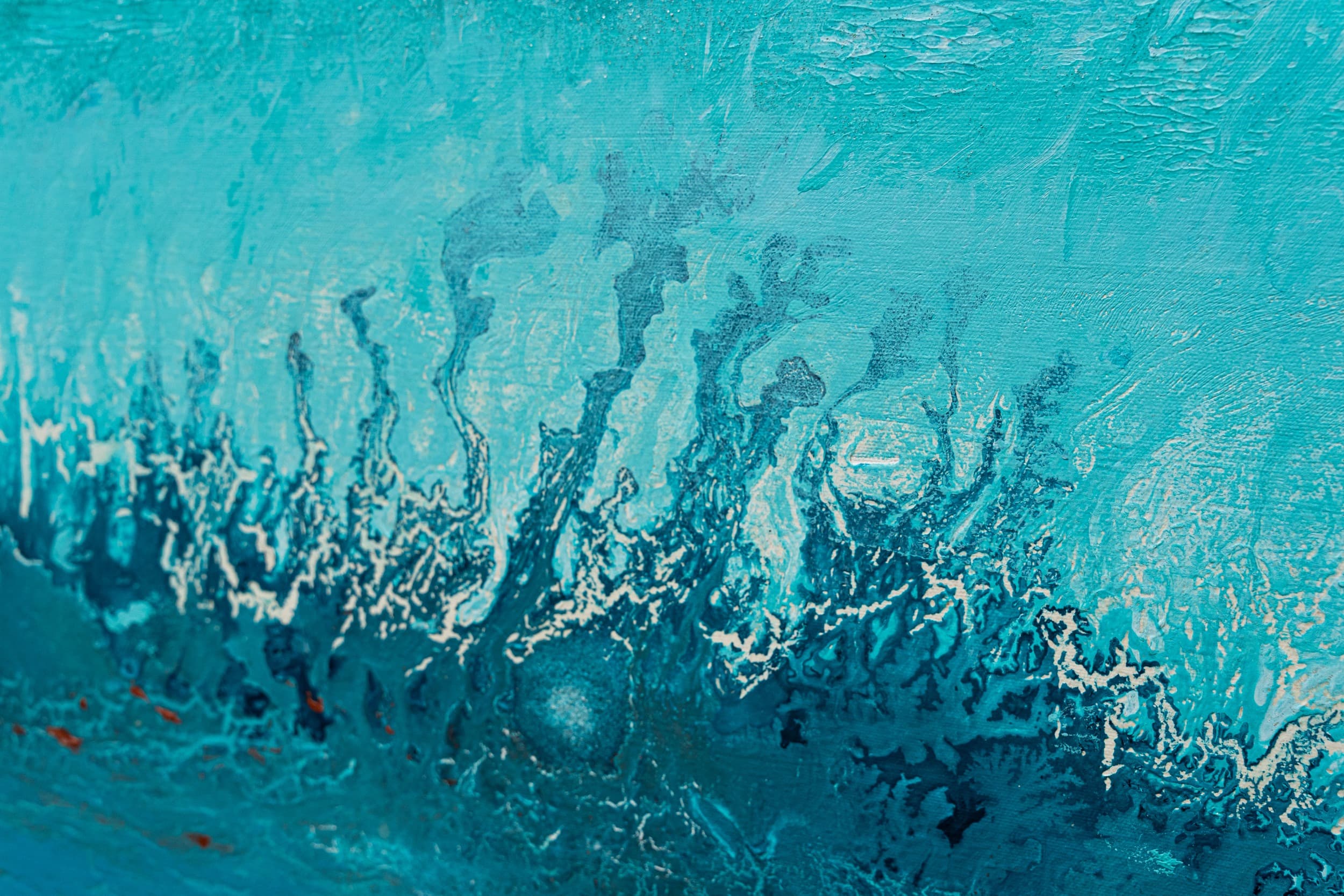 Coral Green — texture detail