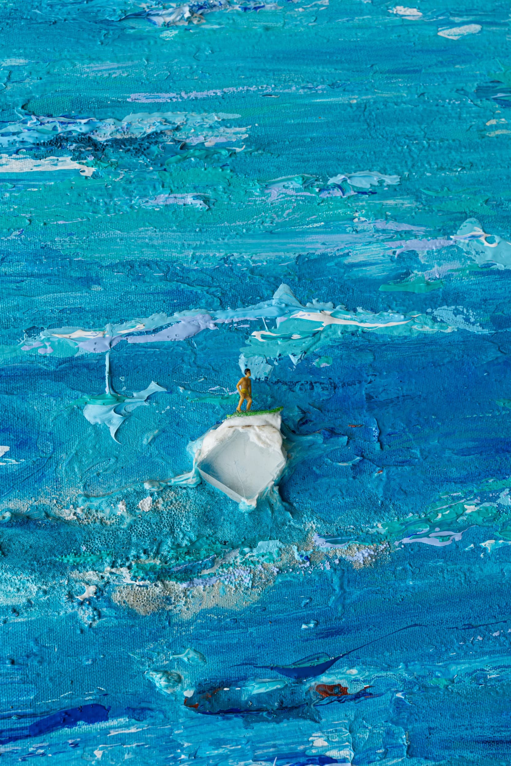 Deep Blue — texture detail