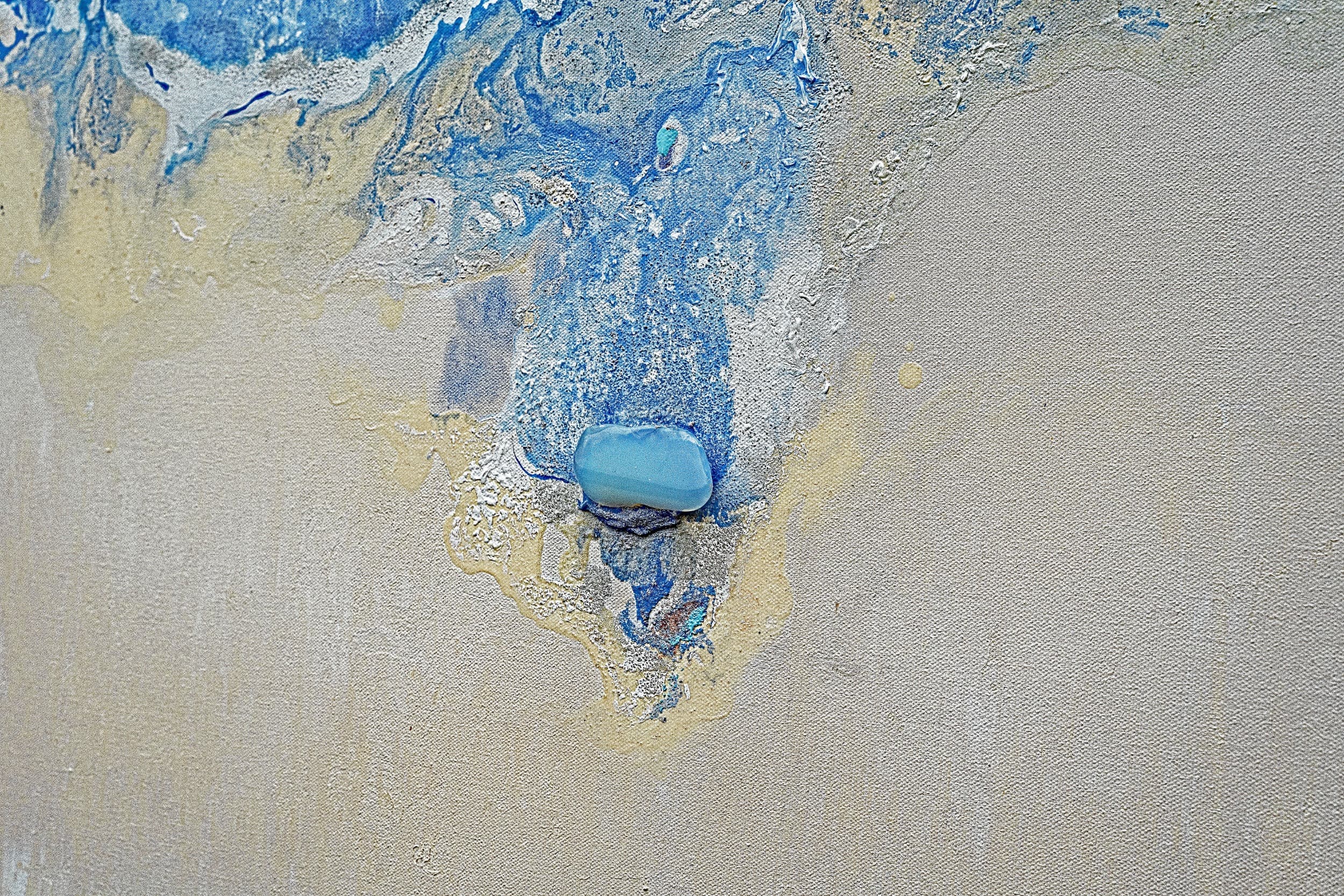 Duo de Playas — installed view