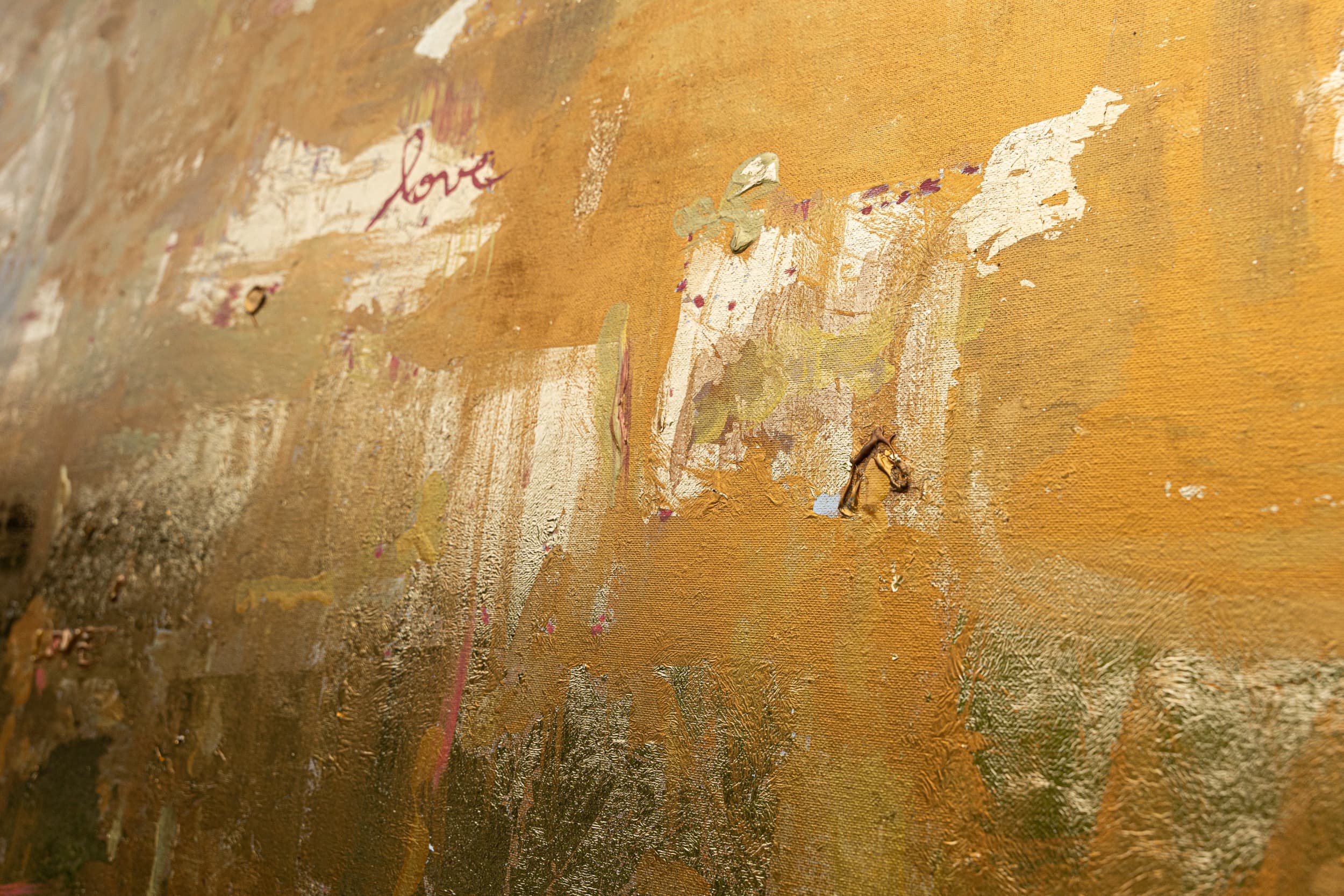 Gold and Love — texture detail
