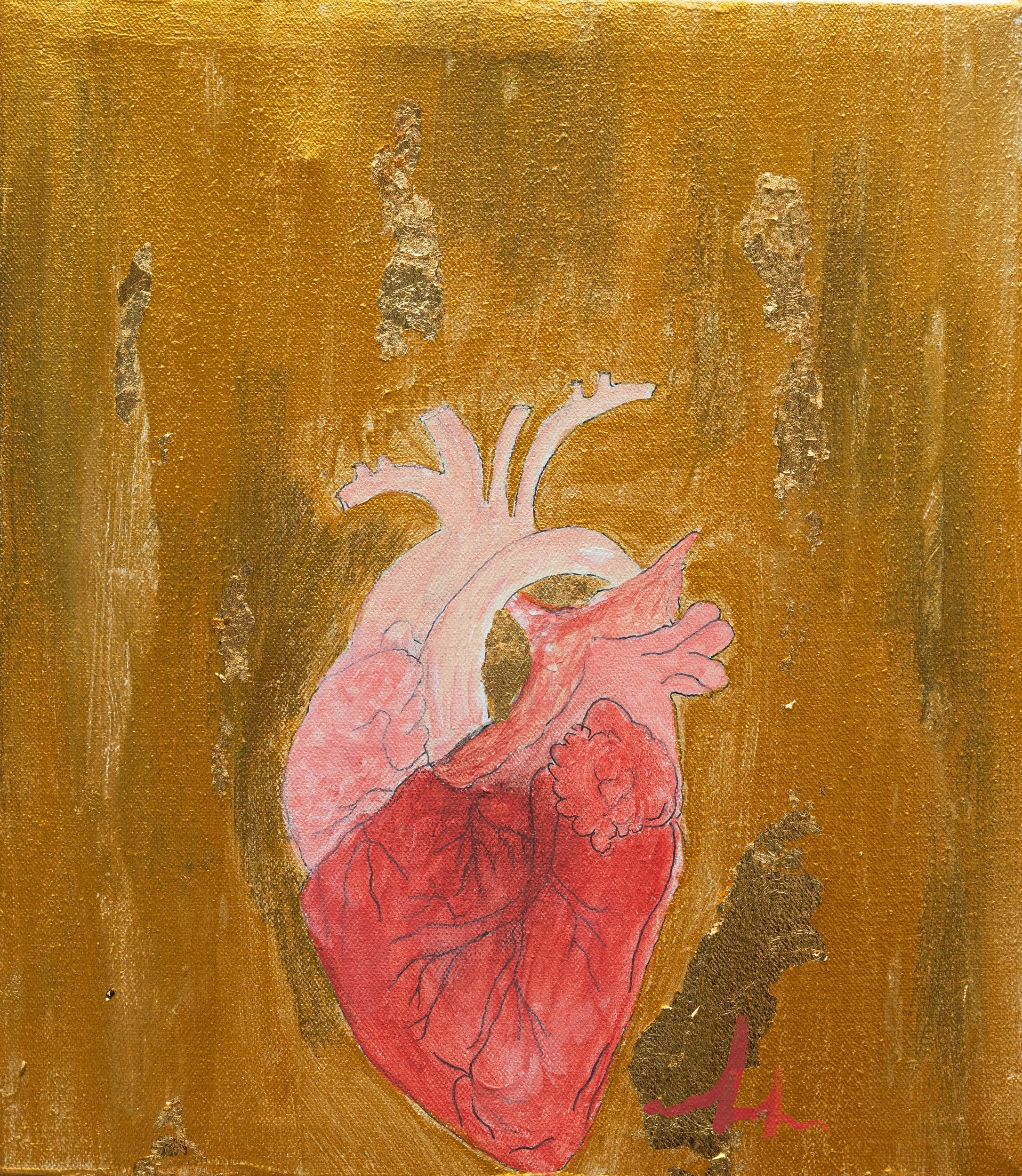 Golden Love — texture detail