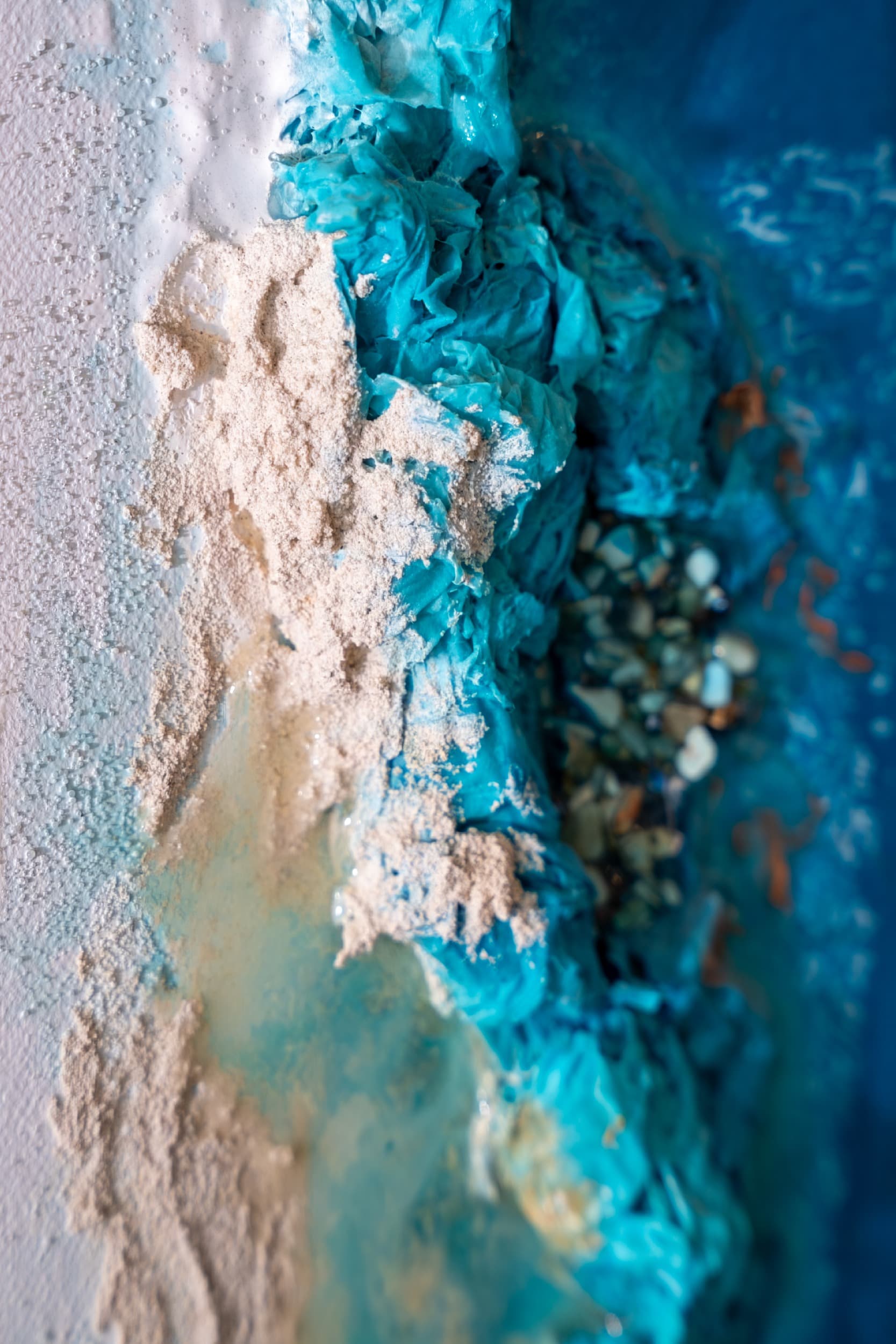 river celeste — texture detail