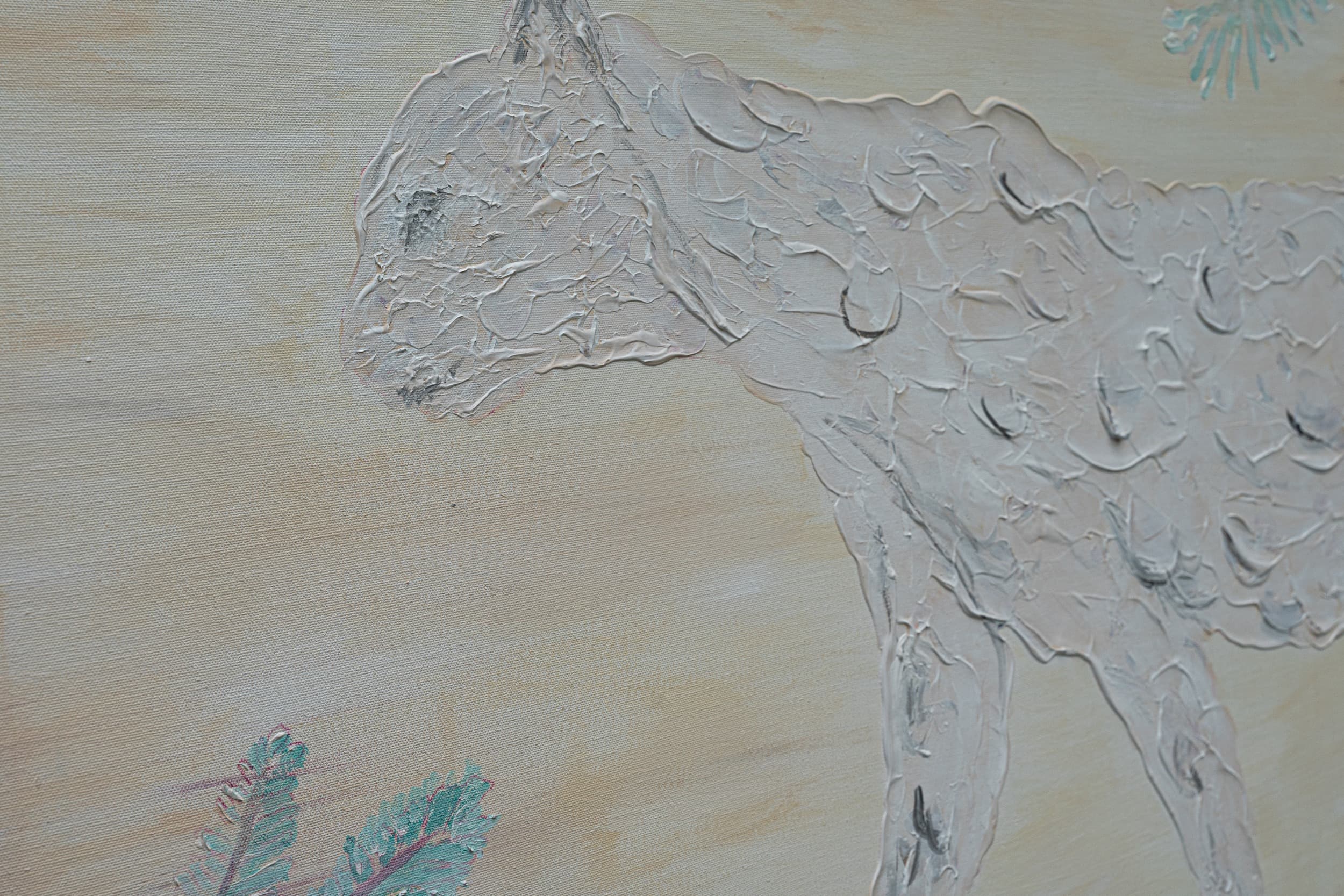 White Tiger — texture detail