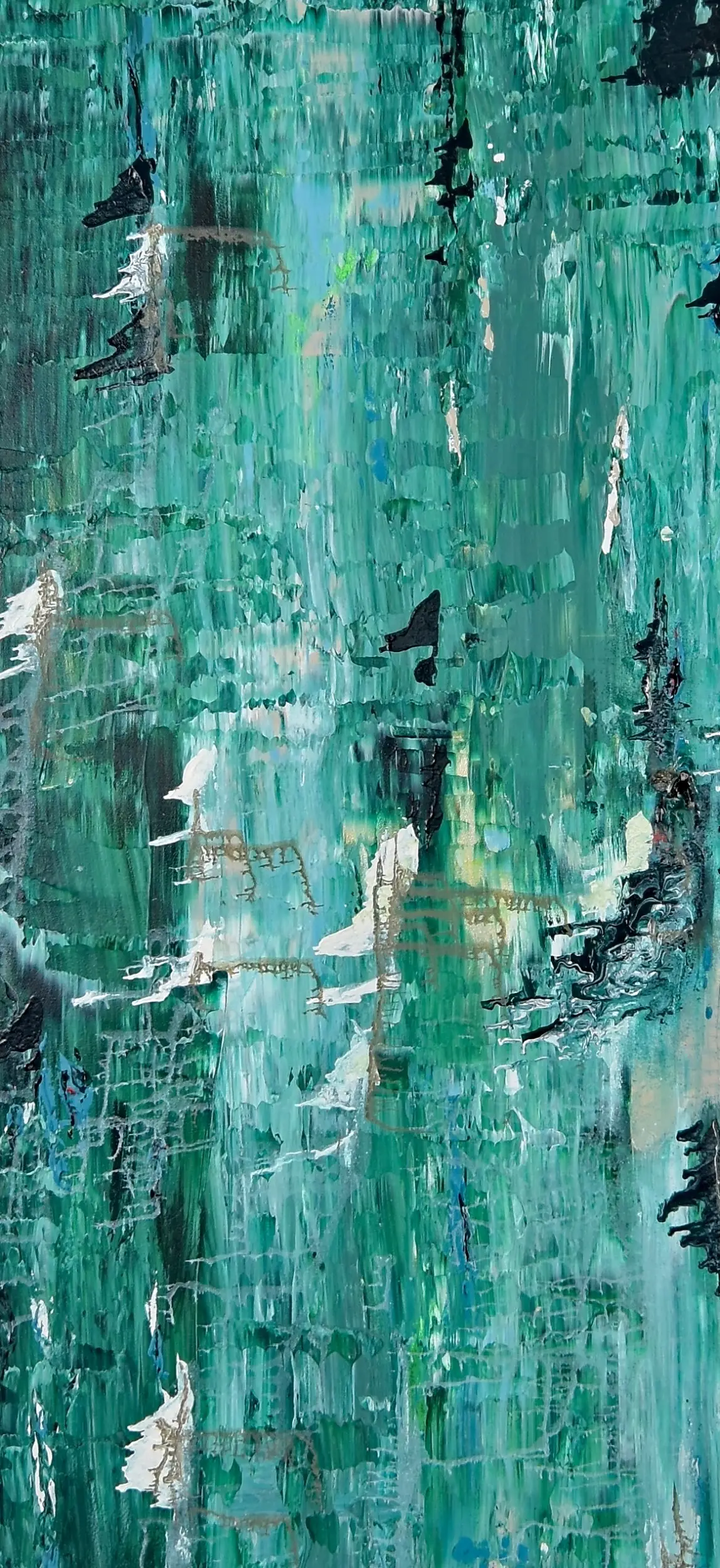 Green forest  mono congo — installed view